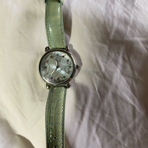 Woman’s watch. Leather strap